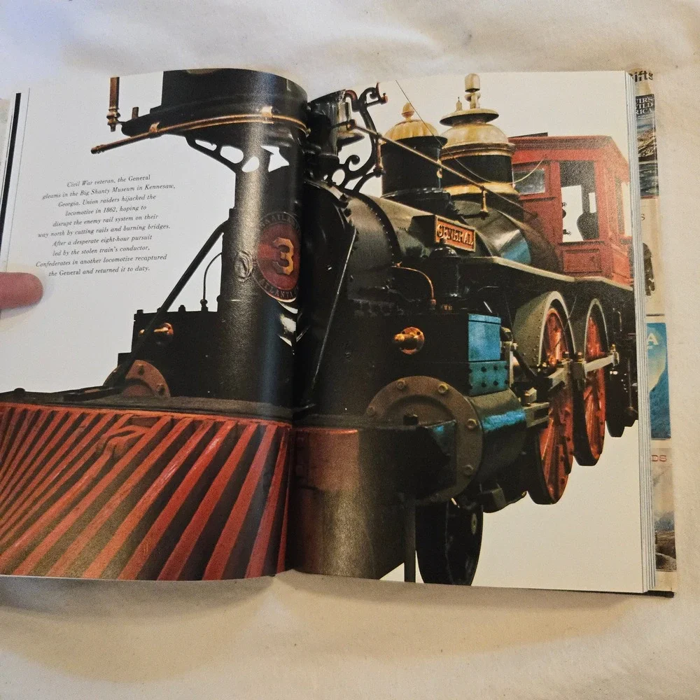 VTG‎ RAILROADS The Great American Adventure BY CHARLTON OGBURN 1977 History USA